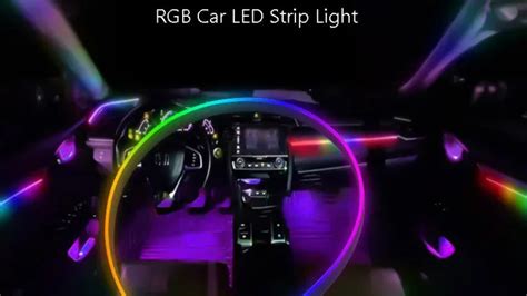 Vehicle LED Strip Lights: Illuminate Your Ride with 360° Brilliance