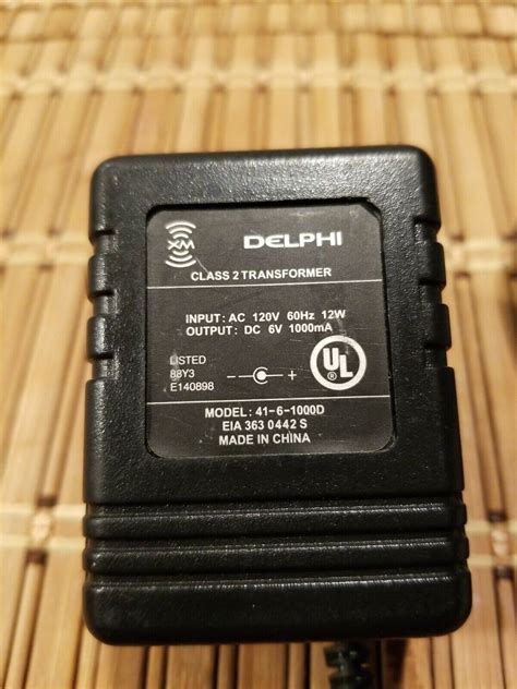 Vehicle Power Adapter Charger Delphi Epub