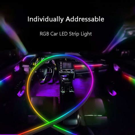 Vehicle-Led Strip Lights: Illuminate Your Ride with 4,000+ Lumens of Brilliance