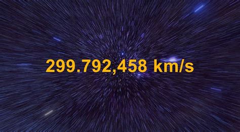 Velocidade da Luz: 299.792.458 m/s