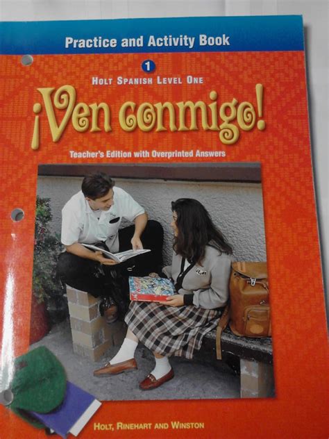 Ven Conmigo Holt Spanish Level 1 Workbook Answers PDF