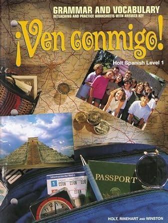 Ven Conmigo Workbook Answer Key Spanish 2 Ebook PDF