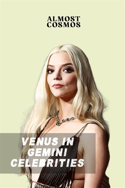 Venas in Gemini Clebs: A Stellar Insight into Hollywood's Elite