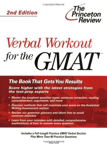 Verbal Workout for the GMAT 2nd Edition Graduate School Test Preparation PDF