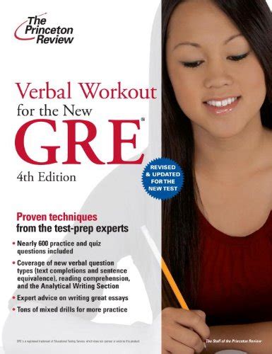 Verbal Workout for the New GRE 4th Edition Graduate School Test Preparation Kindle Editon