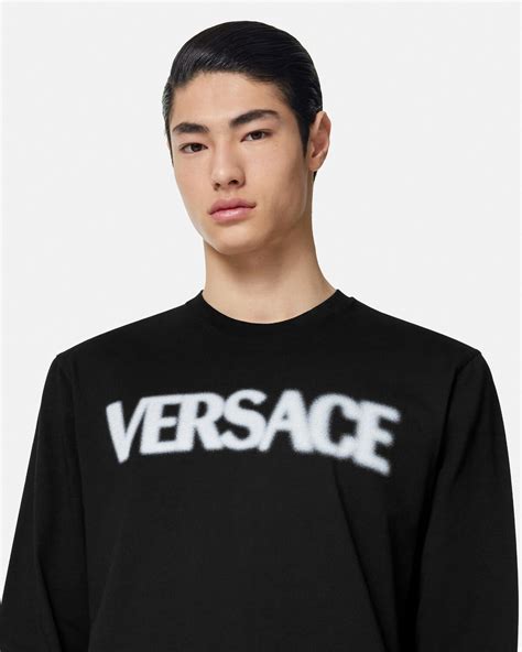 Versace Long Sleeve T-Shirt: Elevate Your Style with Italian Elegance