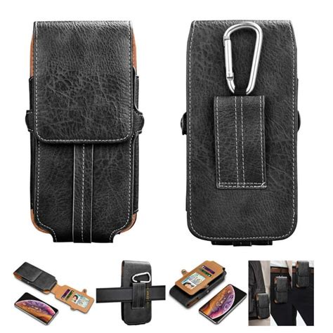 Vertical Leather Holster Motorola Silicone Doc