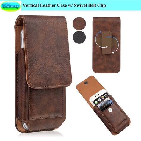 Vertical Leather Swivel Pouch BlackBerry Epub