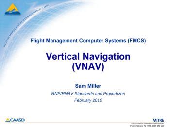 Vertical Navigation (VNAV) - Lessons Learned Ebook Ebook Doc