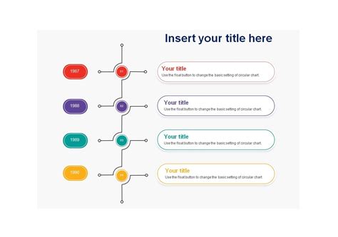 Vertical Timeline Template Word