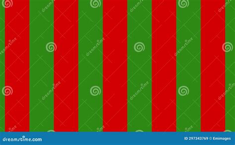 Vertical green and red stripes: