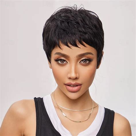 Verwandeln Sie Ihren Look mit eleganten Pixie-Perücken aus echtem Haar