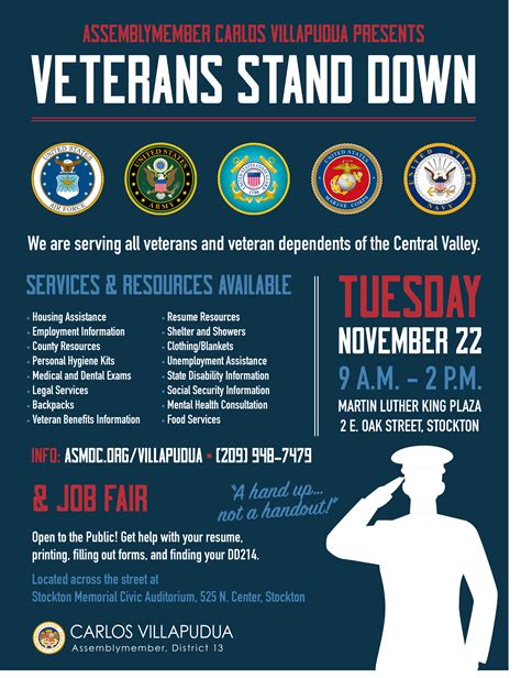 Veterans Stand Down Schedule 2024: A Comprehensive Guide