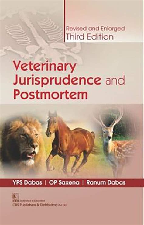 Veterinary Jurisprudence and Postmortem 3rd Revised and Enlarged Edition PDF