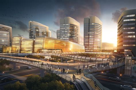 Vibrant Commercial Hub: