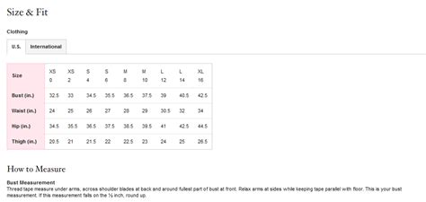 Victorias Secret Slippers Size Chart