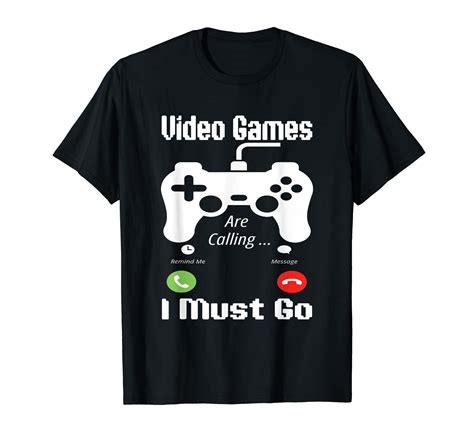 Video Games Are Calling! Answer the Call with the Perfect Shirt!