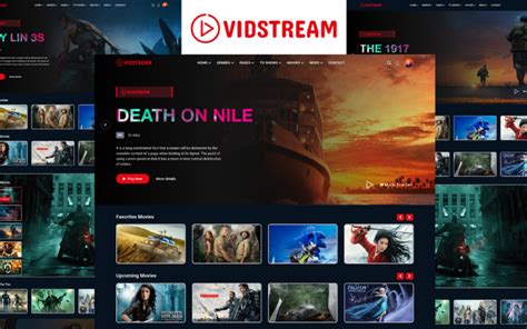 Video Streaming Website Template