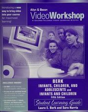 VideoWorkshop for Infants Children and Adolescents Student Learning Guide with CD-ROM Kindle Editon