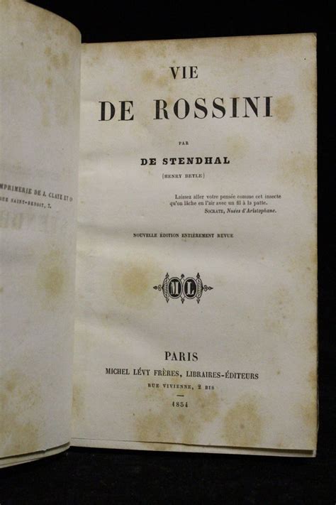 Vie de Rossini Epub