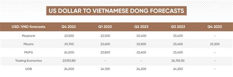 Vietnam Dollar to USD: 2025 Forecast and Beyond