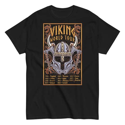 Viking World Tour Shirt: A Journey through History and Heritage