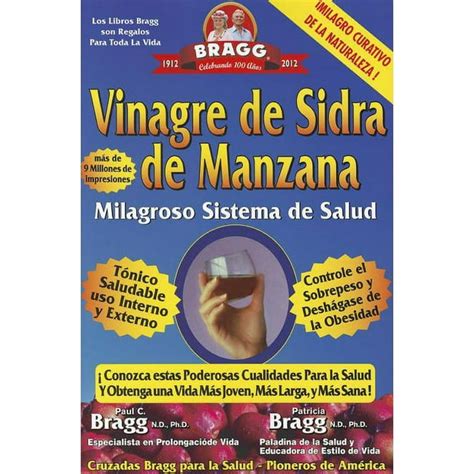 Vinagre de Sidra de Manzana Milagroso Sistema de Salud Spanish Edition Reader