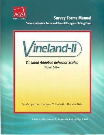 Vineland Adaptive Behavior Scales, Second Edition (Vineland-II) Ebook Epub