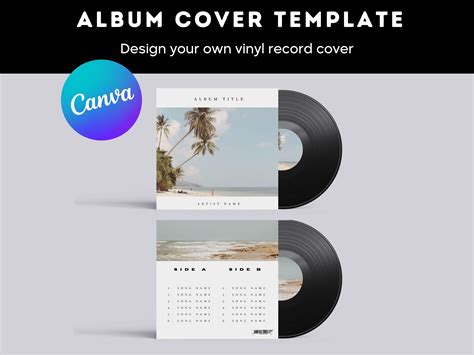 Vinyl Album Cover Template