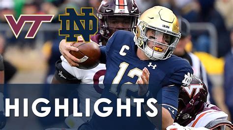 Virginia Tech vs. Notre Dame: A Rivalry Renewed