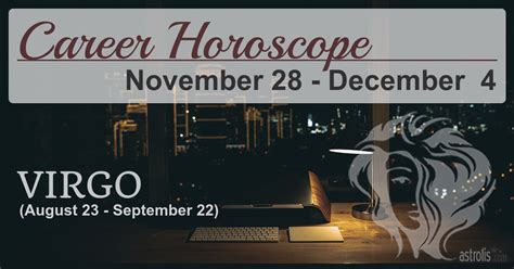Virgo Career Horoscope Next Week