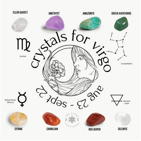 Virgo Crystals: Your Guide to Empowerment and Harmony