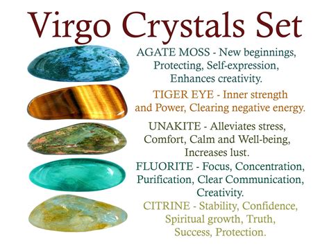 Virgo Crystals: Your Guide to Unlocking Virgo Energy