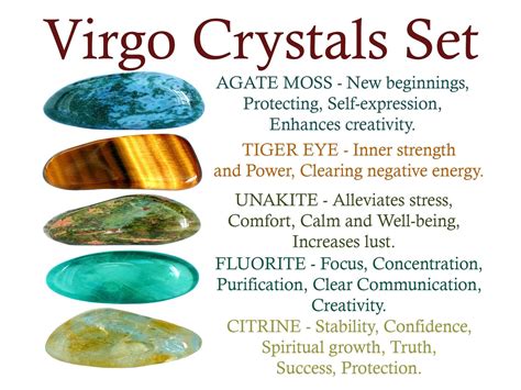 Virgo Crystals and Stones: A Guide to Enhancing Your Well-being