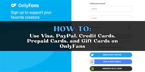 Virtual Credit Cards for OnlyFans: A Comprehensive Guide for Content Creators and Subscribers