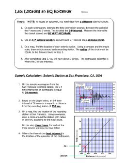 Virtual Earthquake Lab Answers PDF