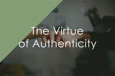 Virtues of Authenticity Doc