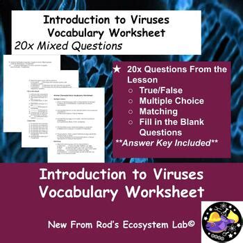 Viruses And Prokaryotes Answer Key Vocabulary Packet Kindle Editon