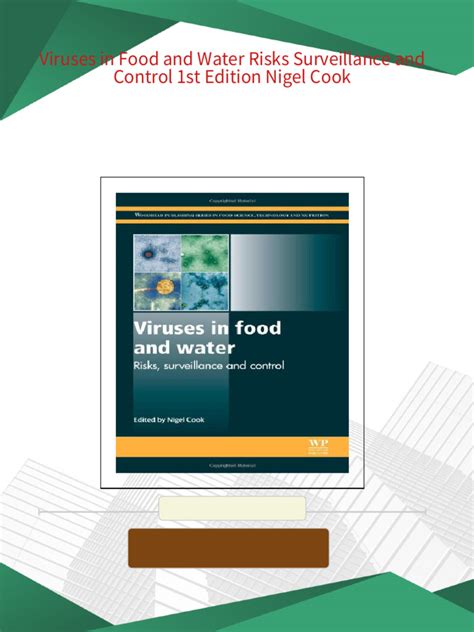 Viruses in Food and Water: Risks, Surveillance and Control (Hardcover) Ebook PDF