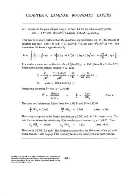 Viscous Fluid Flow Solutions Chapter4 Epub