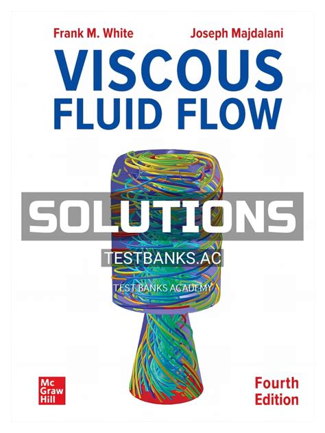 Viscous Fluid Flow White Solutions Doc