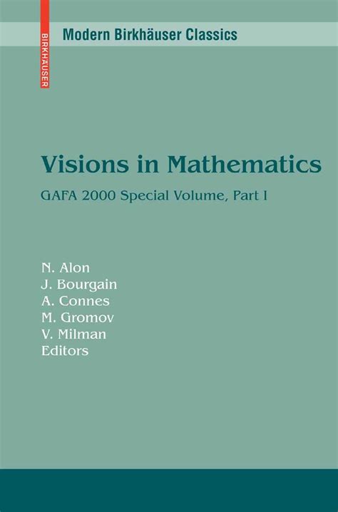 Visions in Mathematics GAFA 2000 Special Volume, Part Ipp. 1-453 Doc
