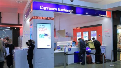 Visit a currency exchange: