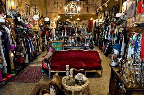 Visit thrift stores and vintage boutiques: