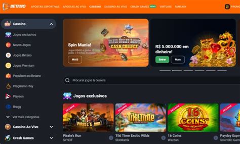 Visite o site do Betano Casino: