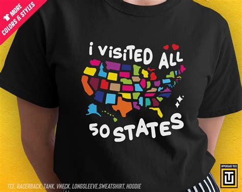 Visited All 50 States Shirt: A Symbol of Pride and Accomplishment