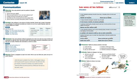 Vista Higher Learning French Answers Bing PDF