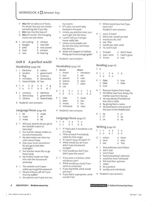 Vista Higher Learning Leccion 9 Answer Key Doc