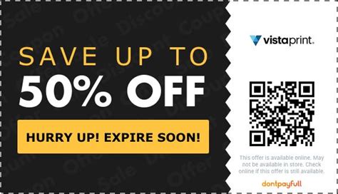 VistaPrint Promo Code 2024: Save 50% Off Exclusive