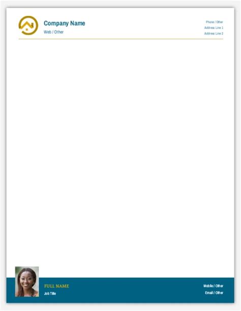 Vistaprint Letterhead Templates